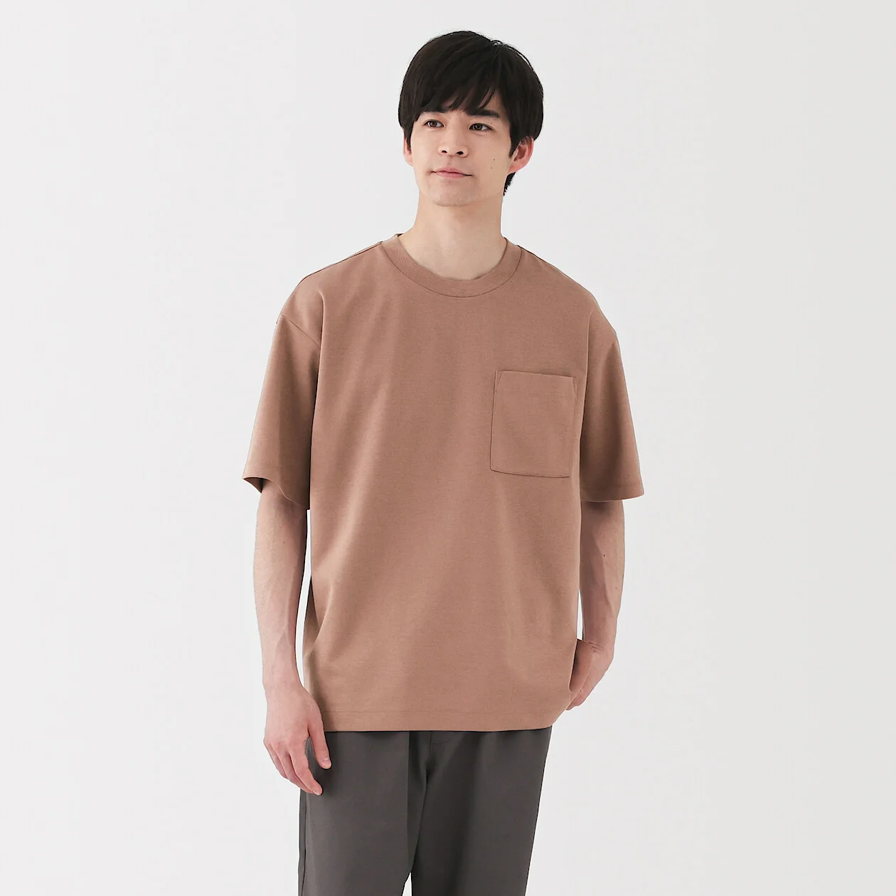 Cool Touch Crewneck Wide Short Sleeve T-Shirt - Image 33