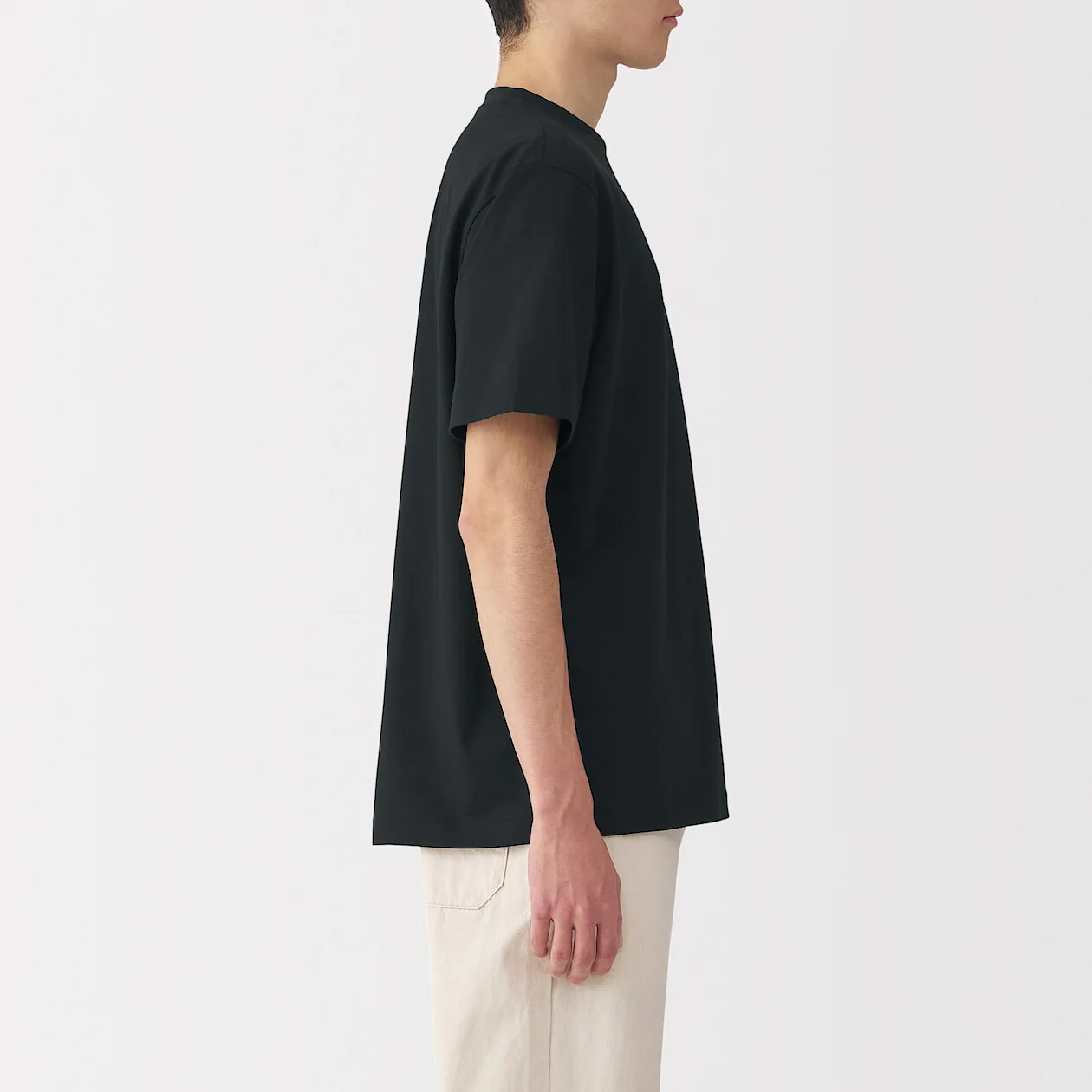 Jersey Crewneck Short Sleeve T-Shirt - Image 4