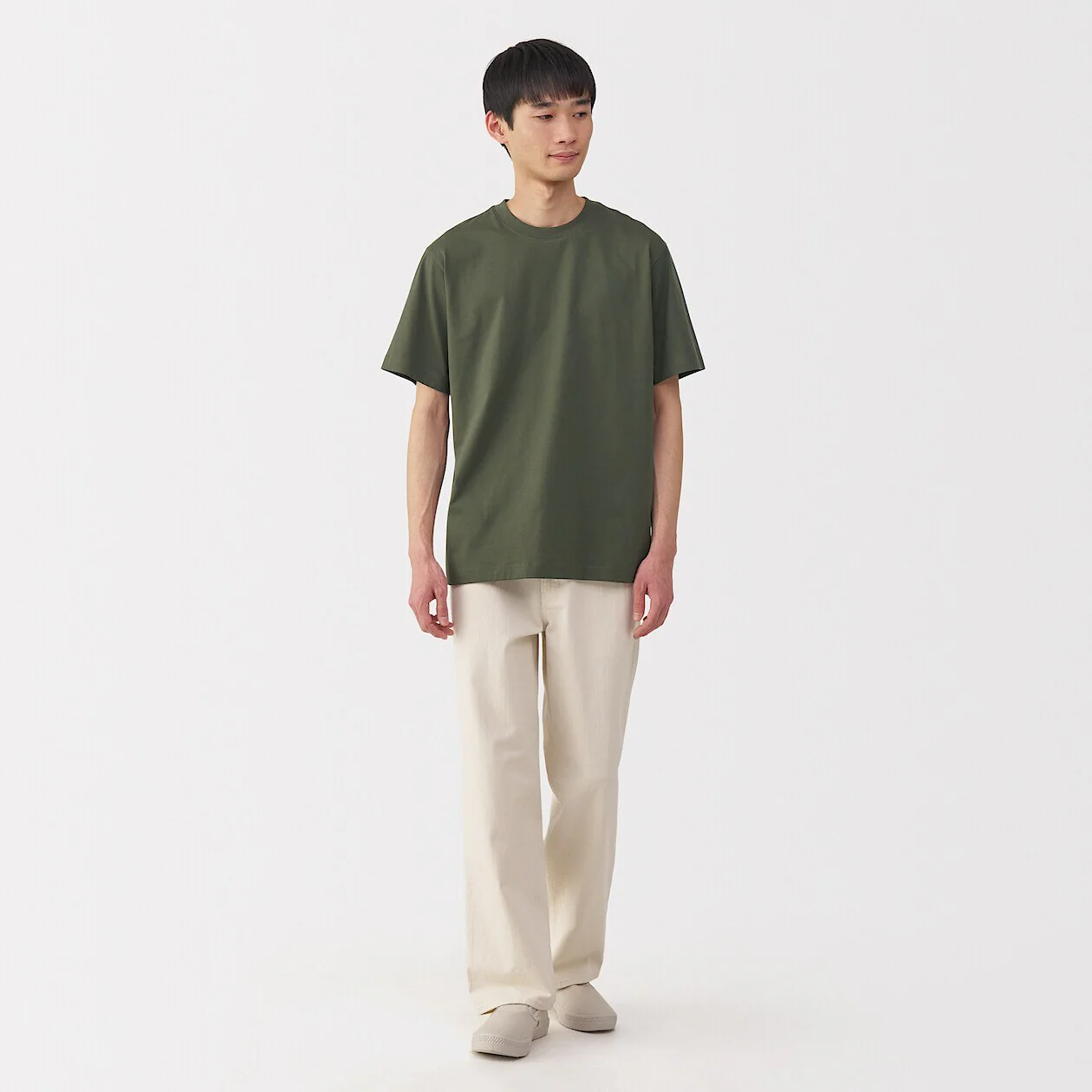 Jersey Crewneck Short Sleeve T-Shirt - Image 47