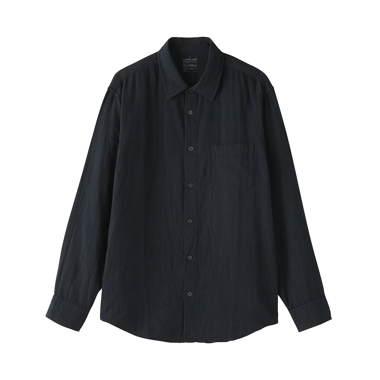 Kapok Blended Double Gauze Long Sleeve Shirt - Image 16