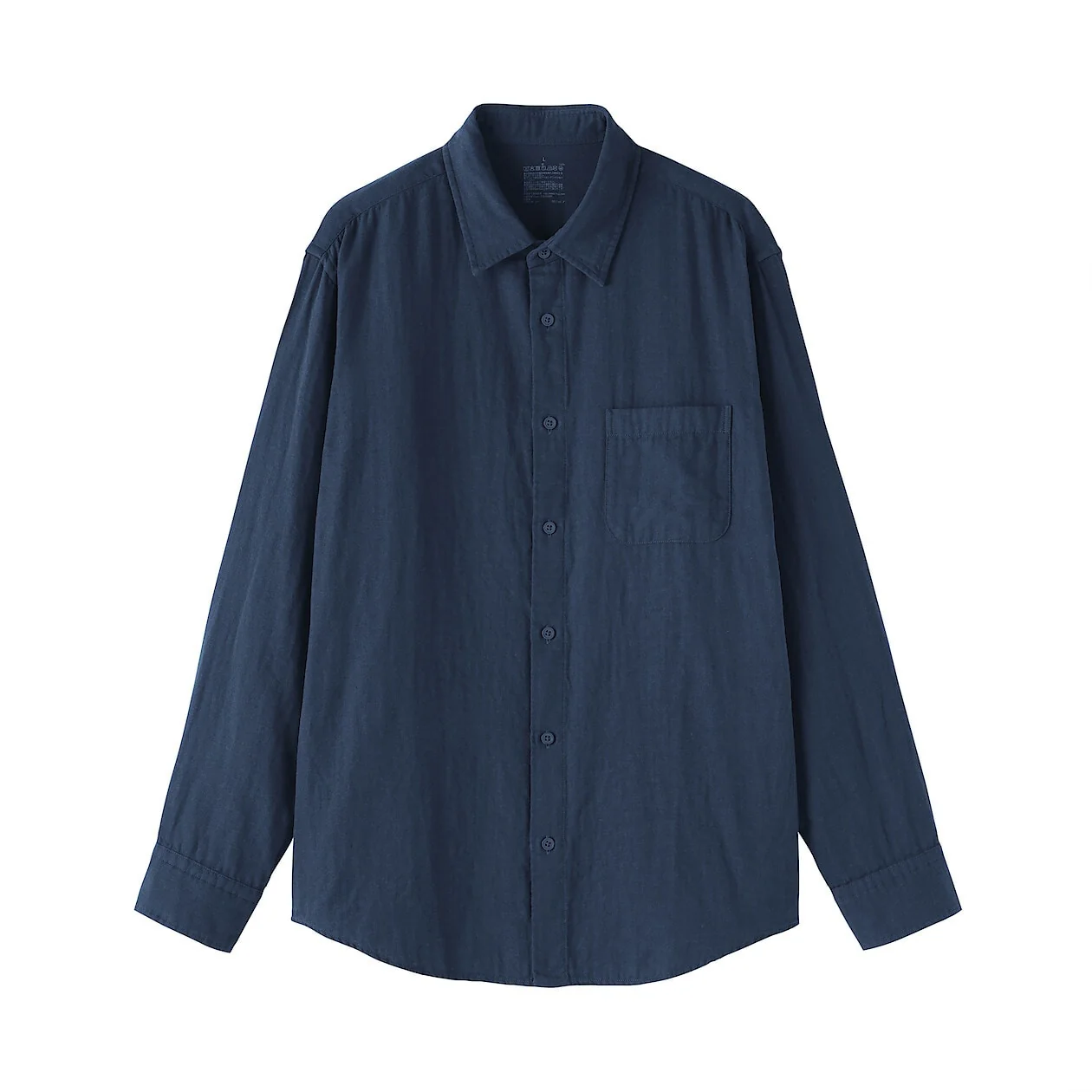 Kapok Blended Double Gauze Long Sleeve Shirt - Image 20