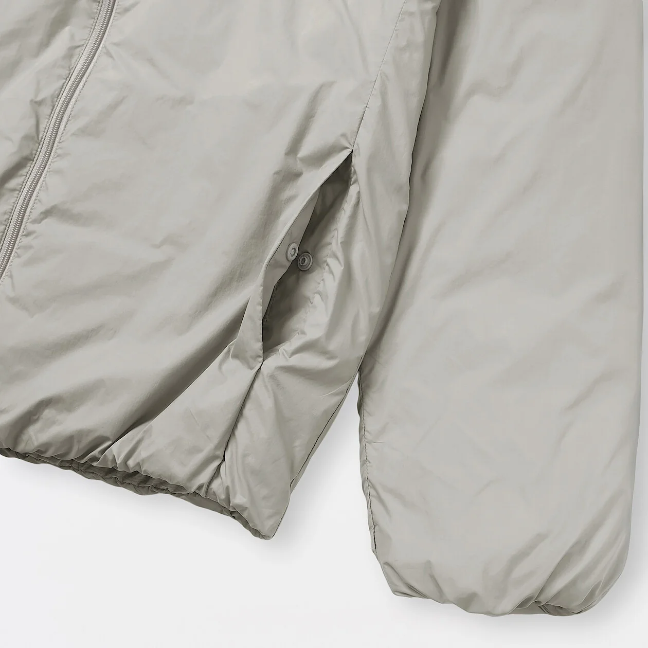 Lightweight Down Pocketable Stand Collar Jacket - Image 7
