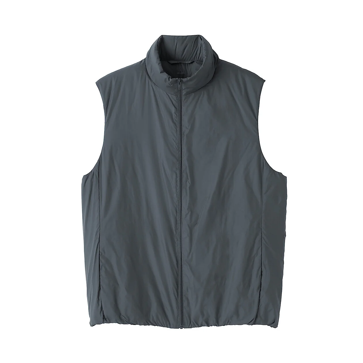 Lightweight Down Pocketable Stand Collar Vest - Image 12