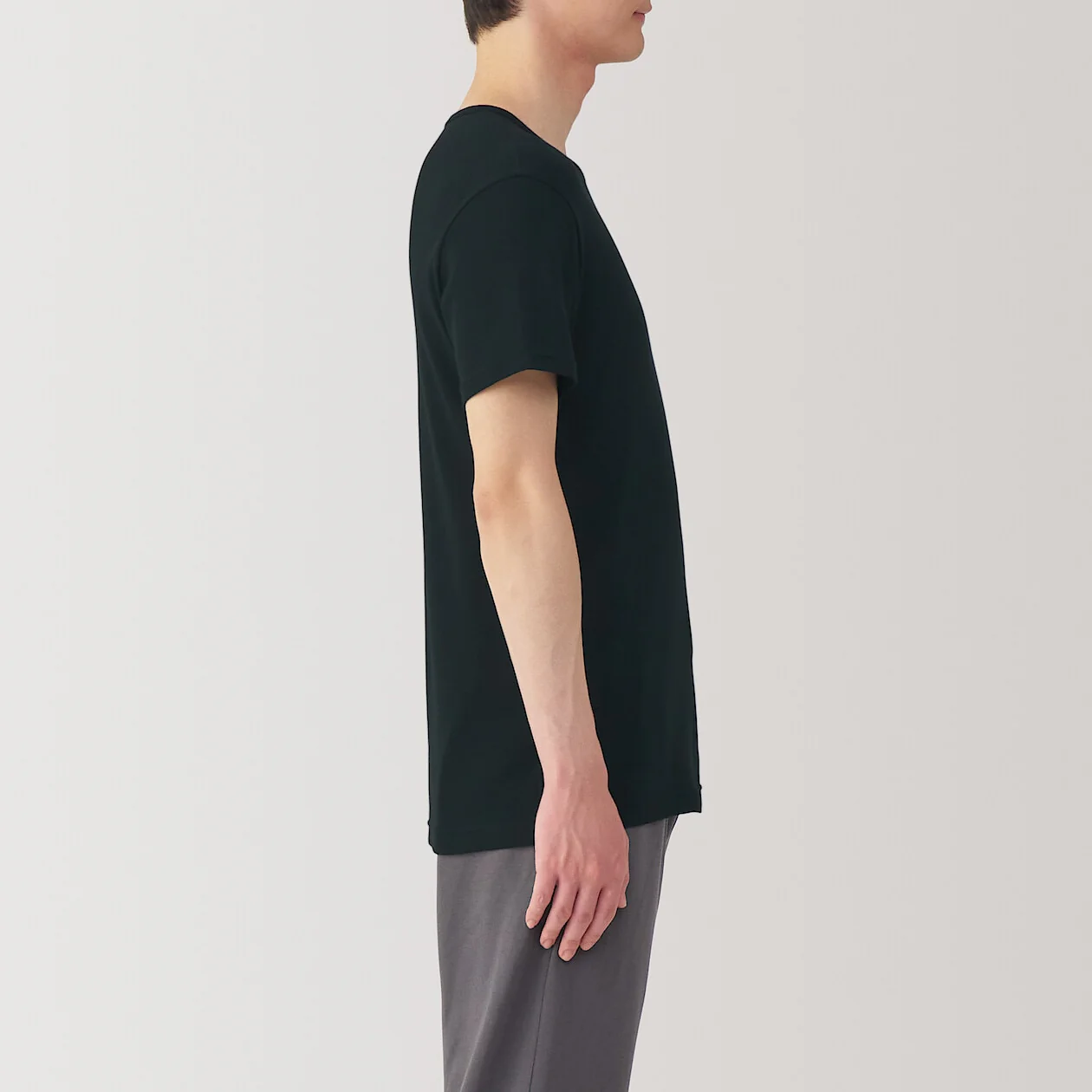 Moisture Wicking Cotton Crewneck Short Sleeve T-Shirt - Image 17