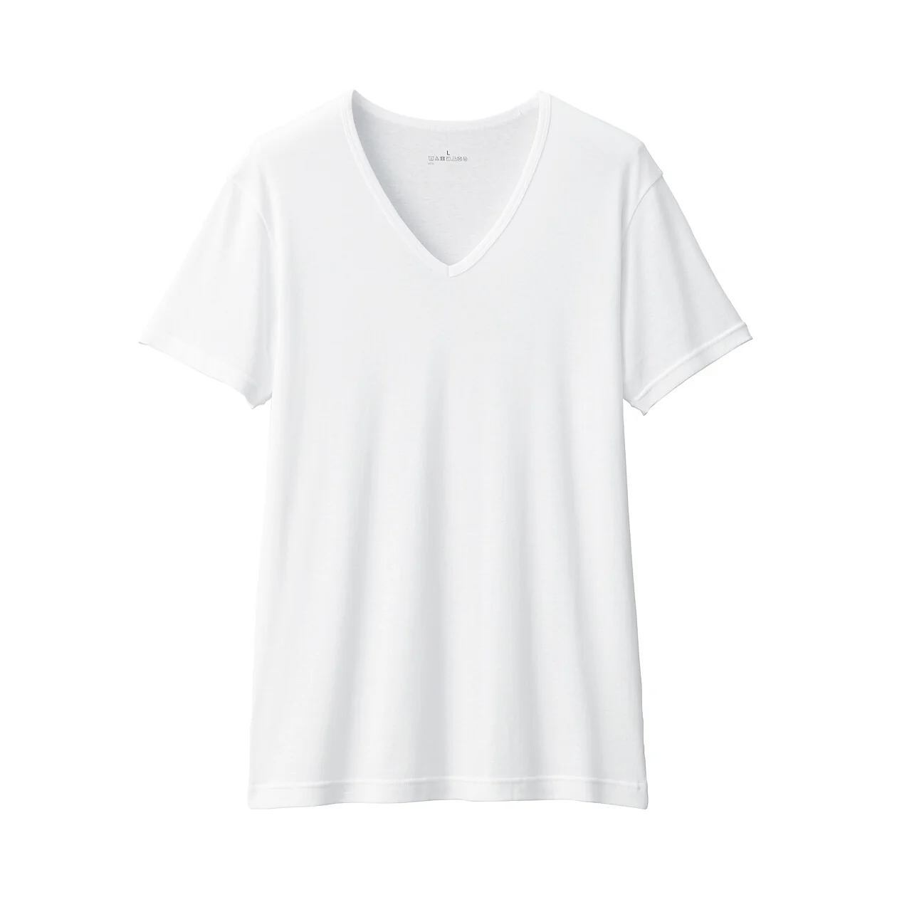 Moisture Wicking Cotton V-Neck Short Sleeve T-Shirt - Image 13