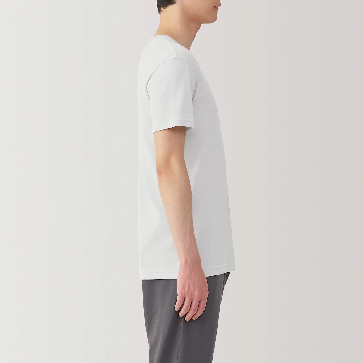 Moisture Wicking Cotton V-Neck Short Sleeve T-Shirt - Image 17
