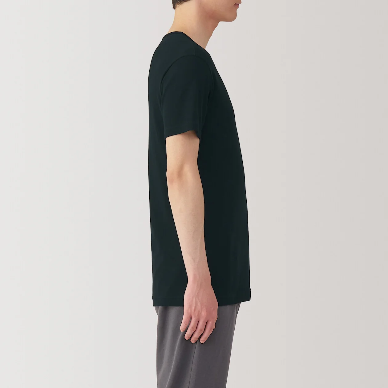 Moisture Wicking Cotton V-Neck Short Sleeve T-Shirt - Image 24