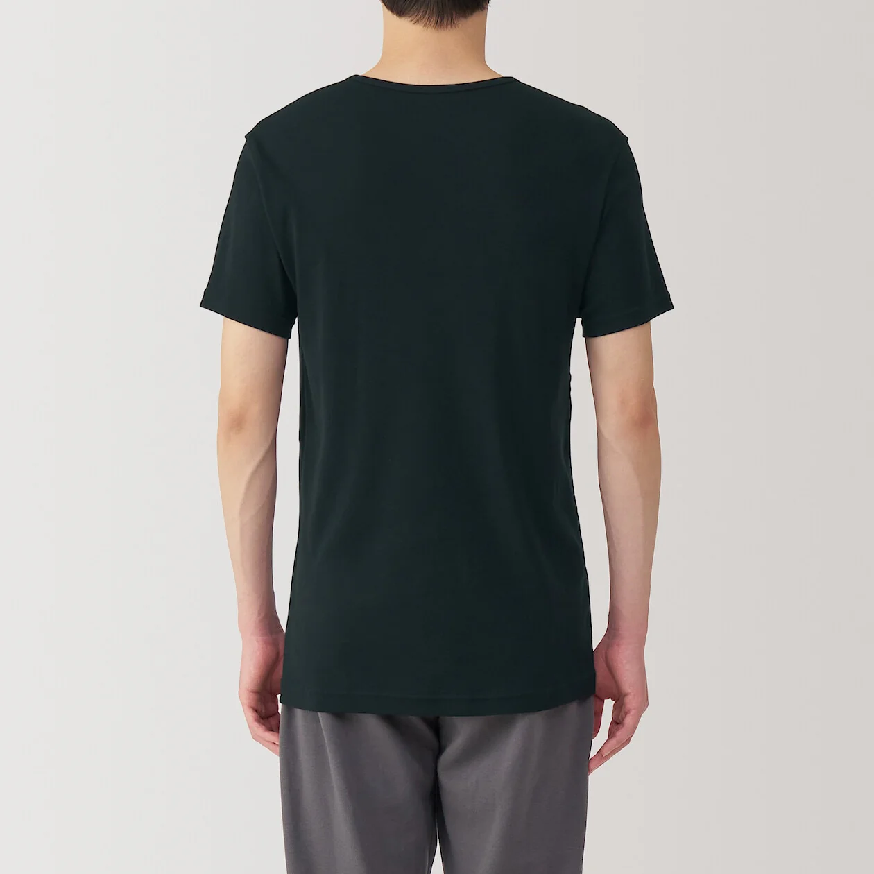 Moisture Wicking Cotton V-Neck Short Sleeve T-Shirt - Image 25