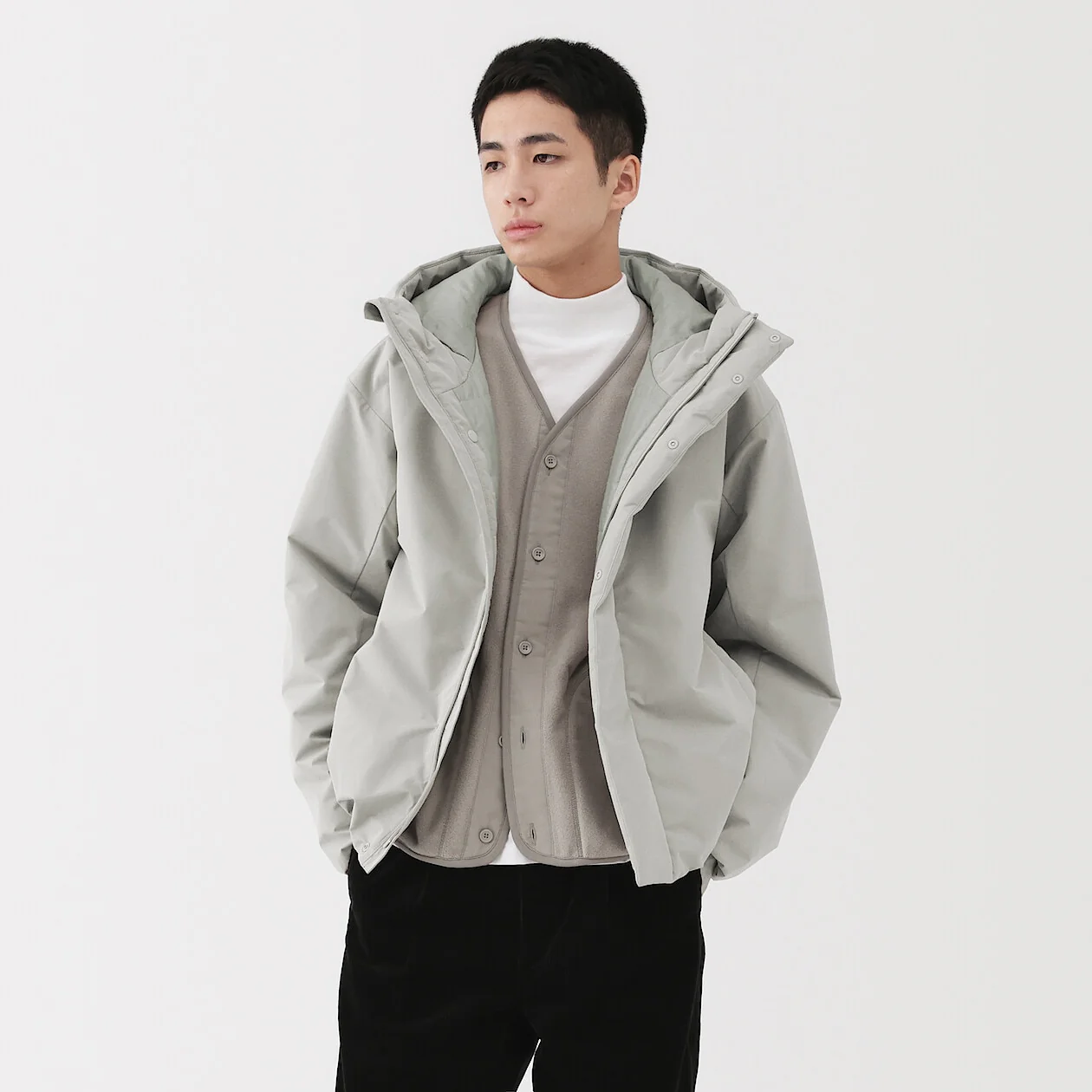 Padded Hooded Jacket - Image 24
