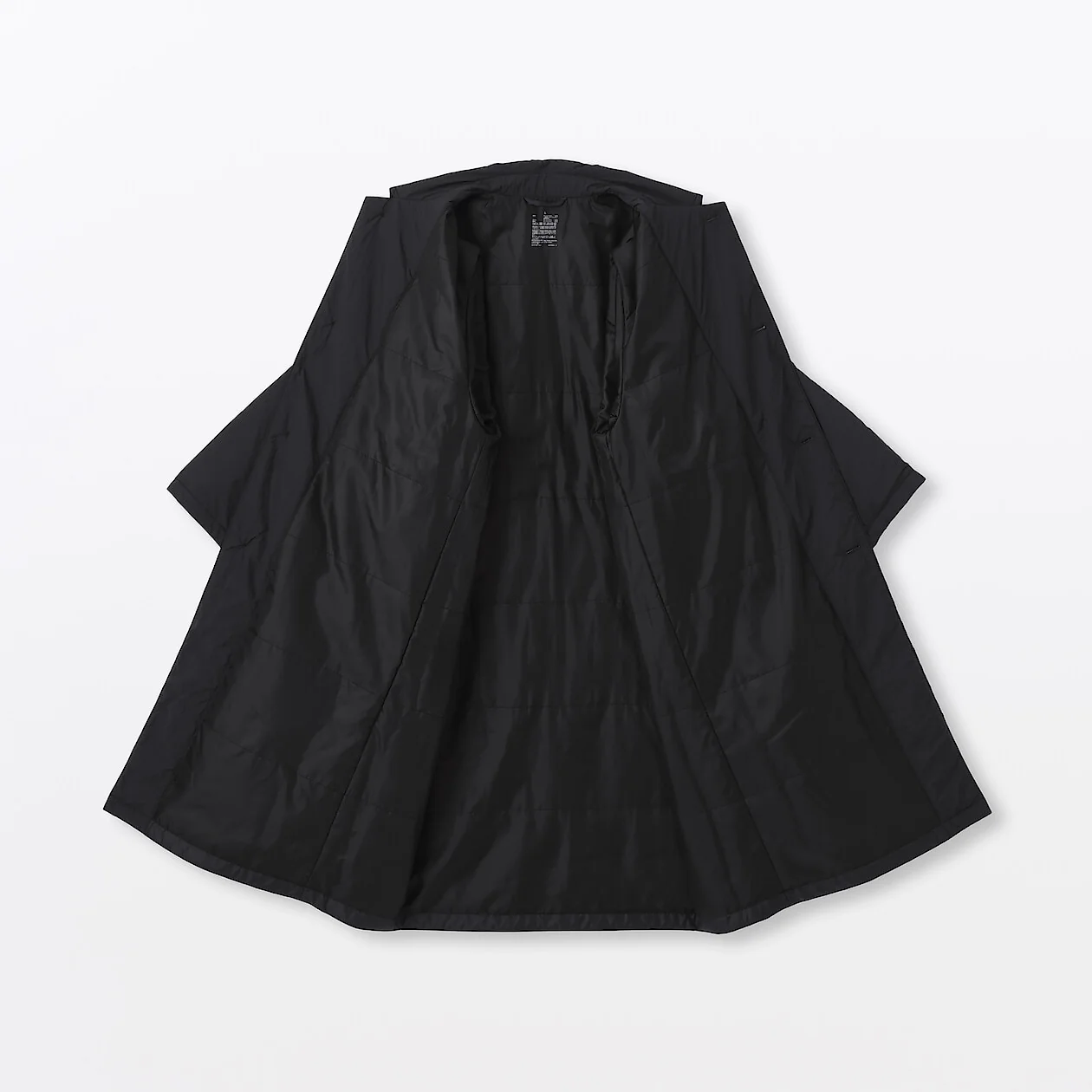 Padded Stand Fall Collar Coat - Image 13