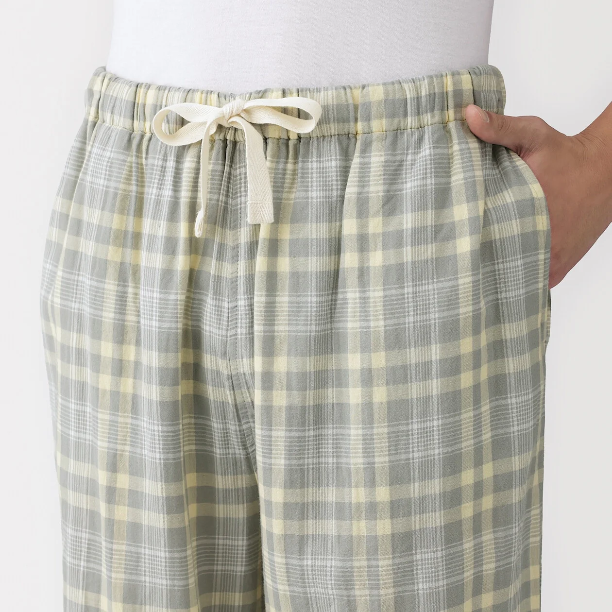 Short Sleeve Top with Double Gauze Long Pants - Image 5