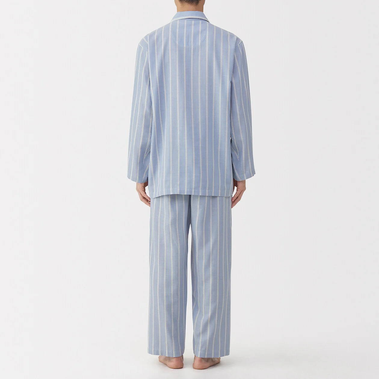 Side Seamless Double Gauze Long Sleeve Pyjamas - Image 52