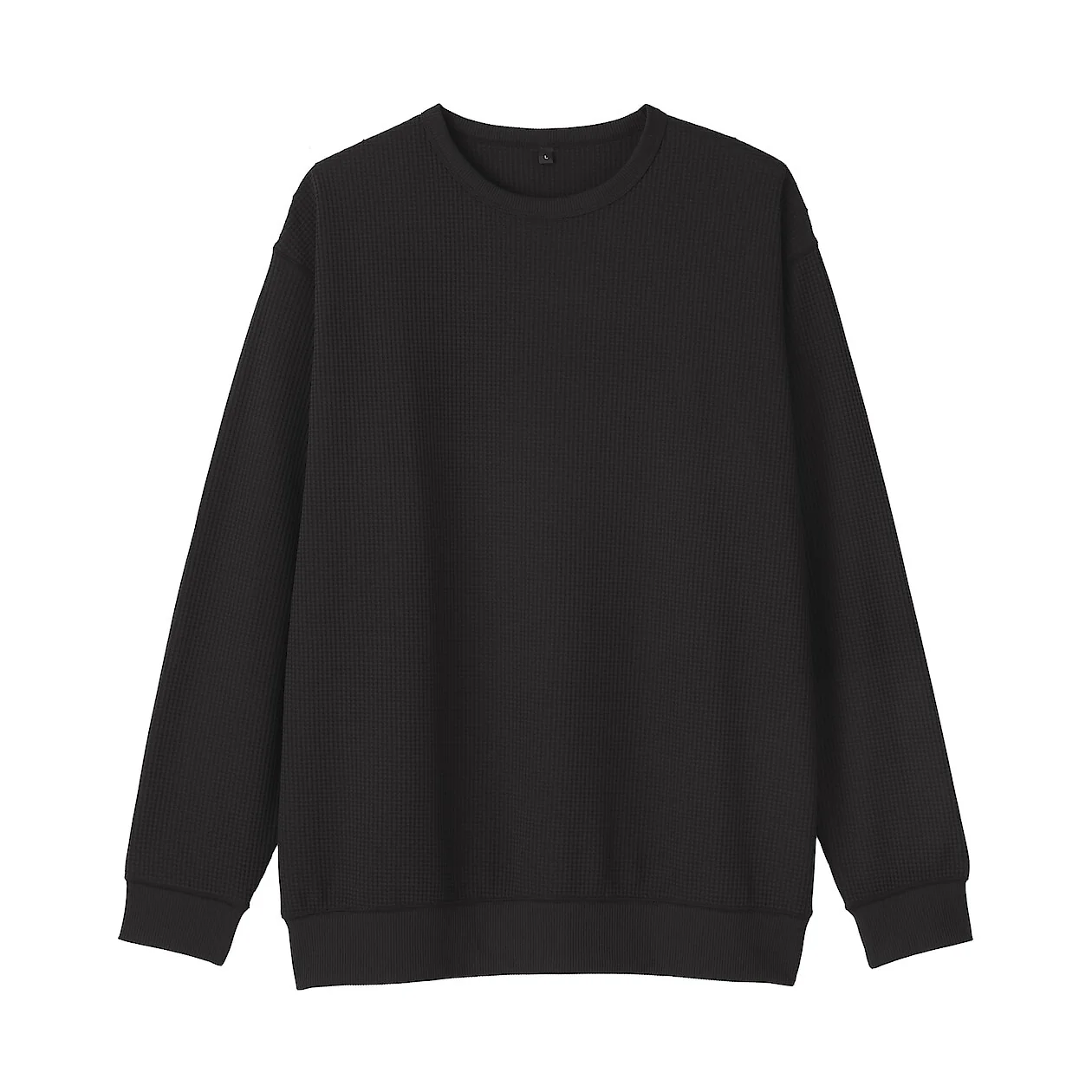 UV Protection Quick Dry Waffle Crewneck Long Sleeve T-Shirt - Image 15