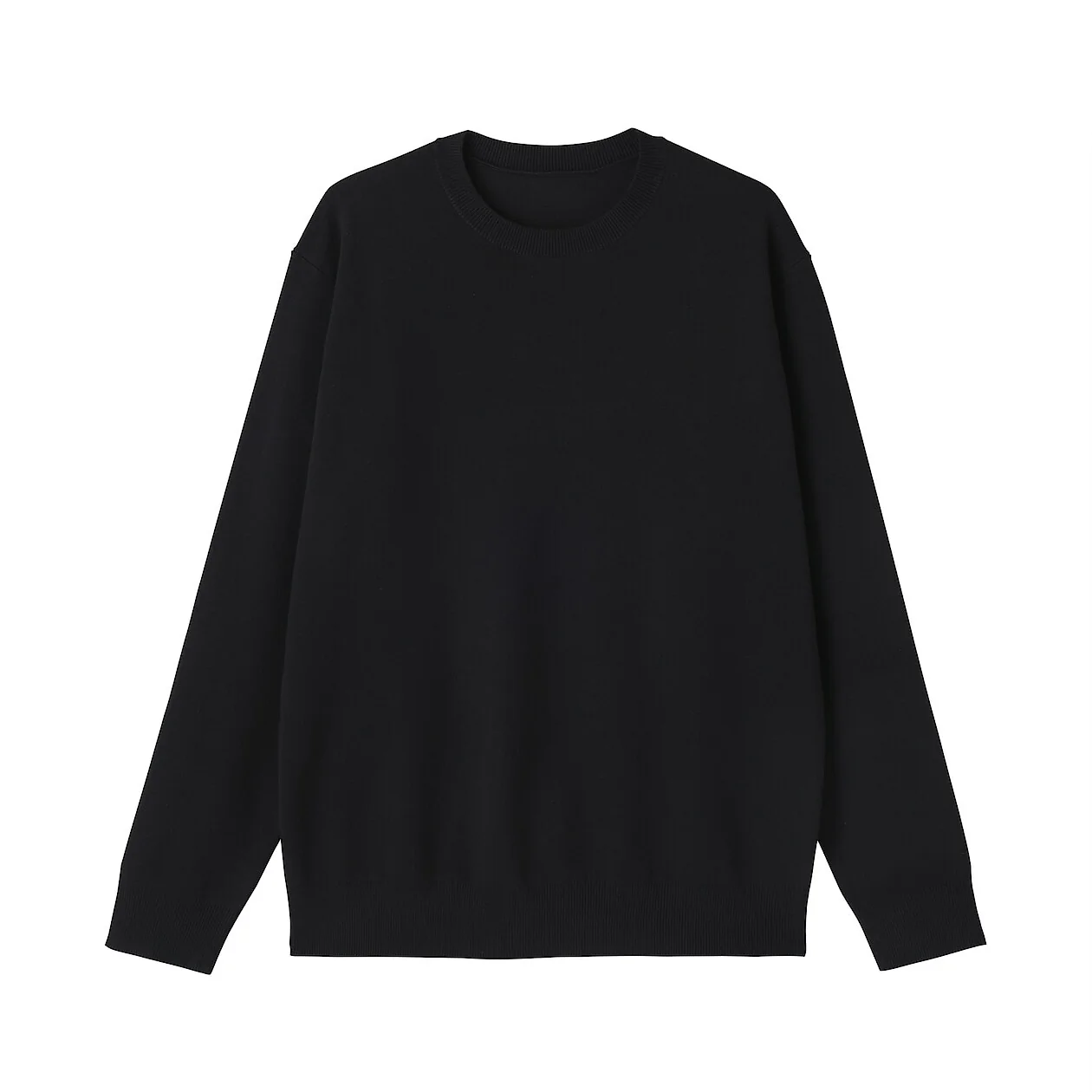 Washable Ribbed Milano Crewneck Sweater - Image 3