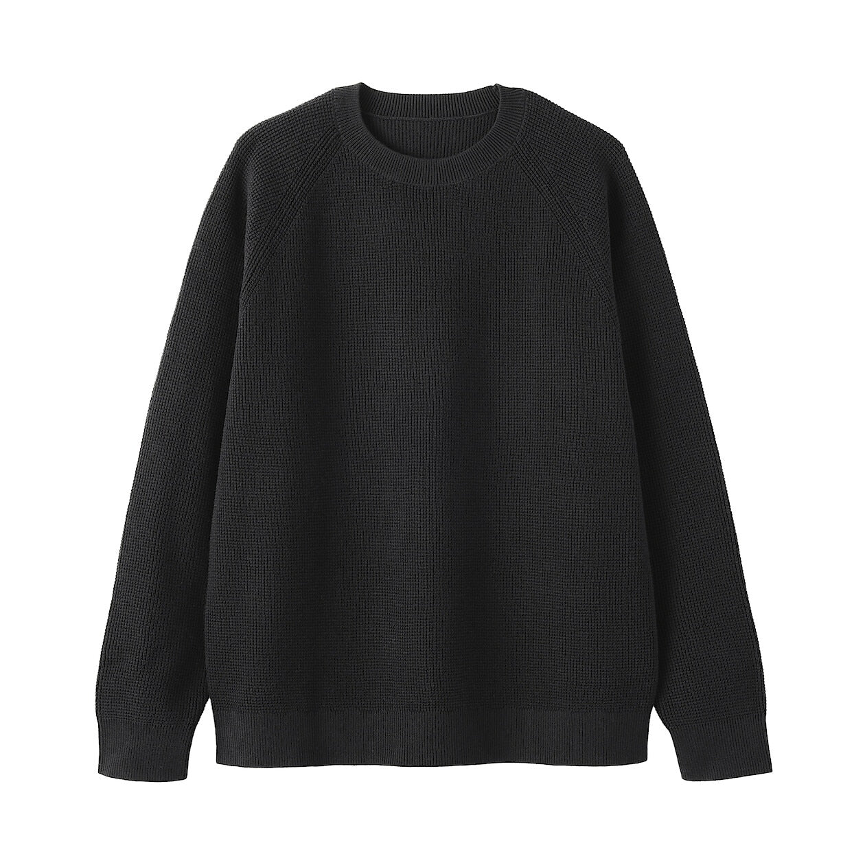 Washable Waffle Crewneck Sweater - Image 12