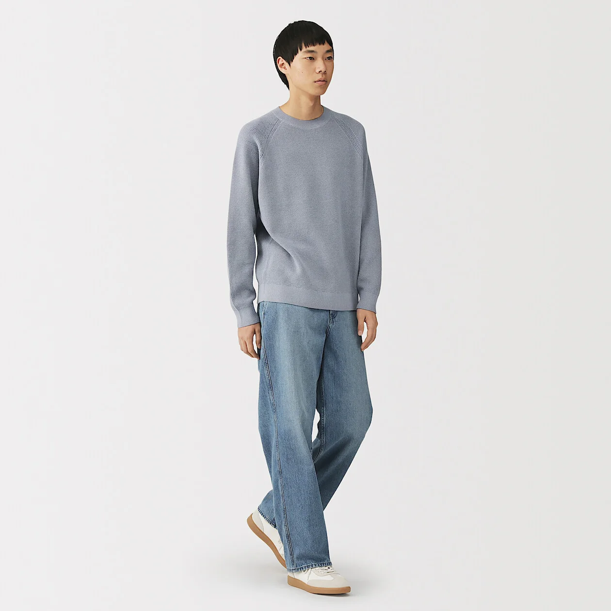 Washable Waffle Crewneck Sweater - Image 21