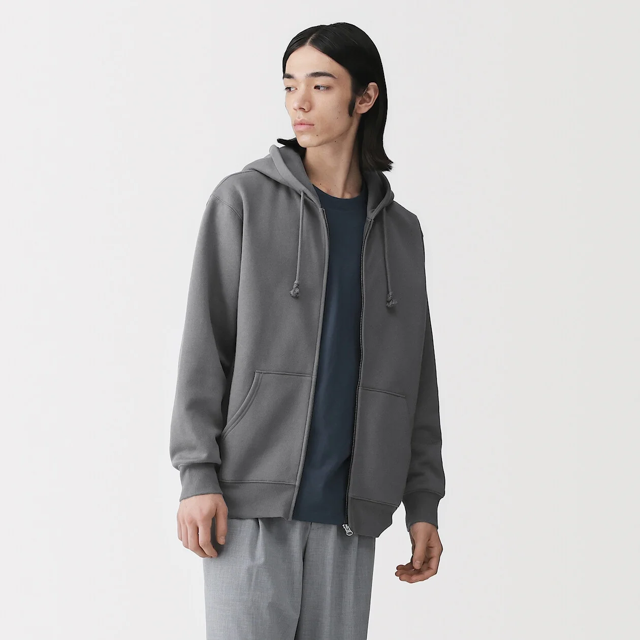 Zip Up Sweatshirt Hoodie - Image 10