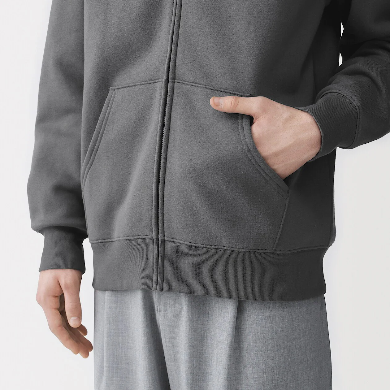 Zip Up Sweatshirt Hoodie - Image 15