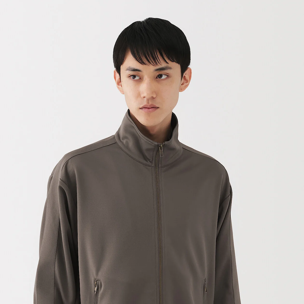 Recycled Polyester Zip-Up Track Jacket - Image 10