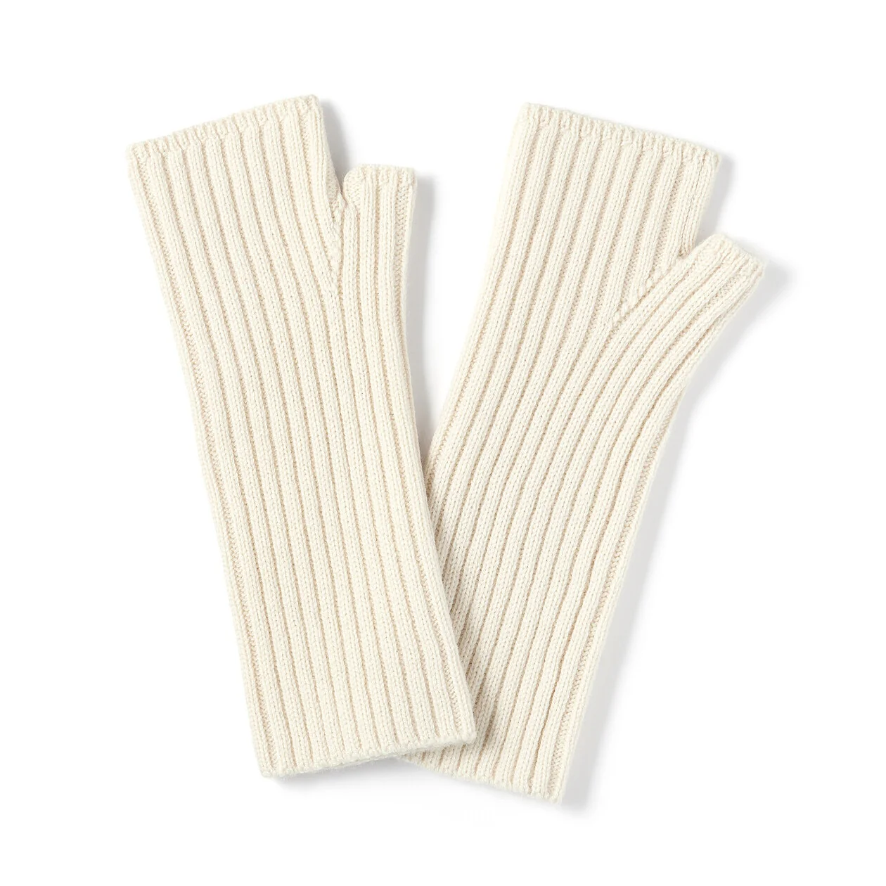 Merino Wool Ridged Arm Warmers - Image 4