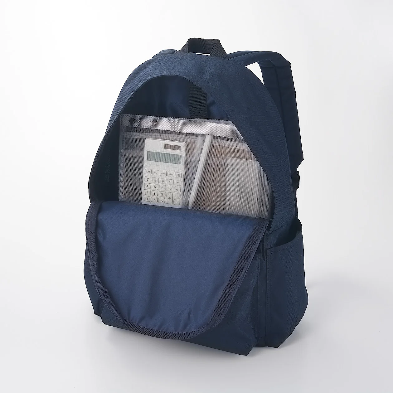 Nylon Mesh Bag Organiser - A4 Vertical - Grey - Image 4