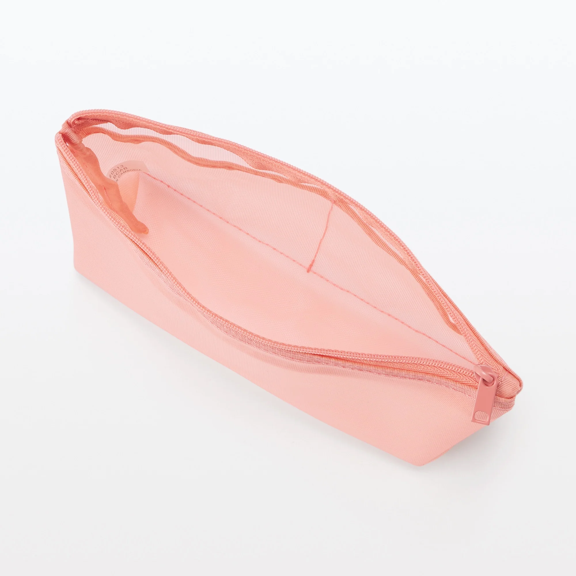 Nylon Mesh Pencil Case With Gusset - Deep - Image 5