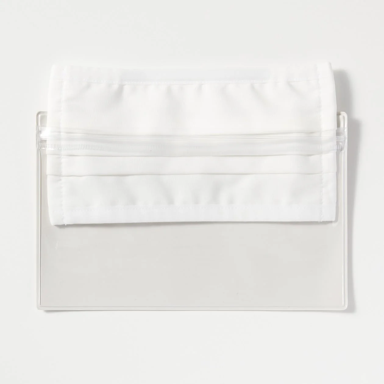 One-Sided Translucent Pocket Folder - White Grey - Image 5