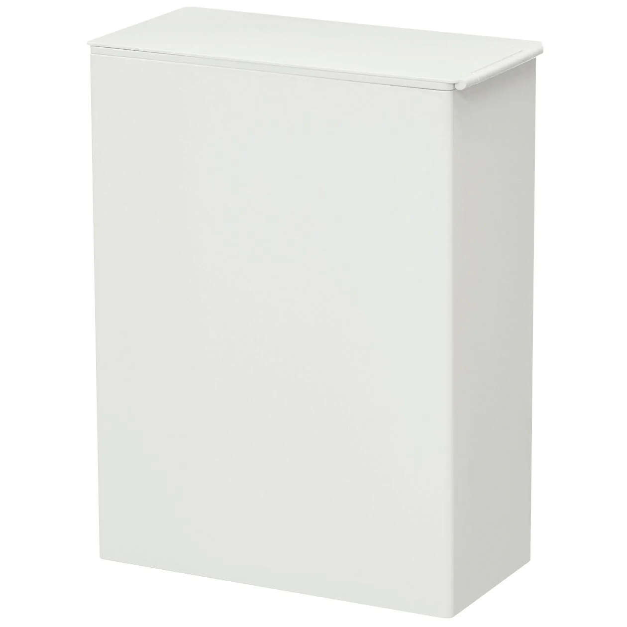Polypropylene Dust Bin With Lid & Bag Stopper - Large