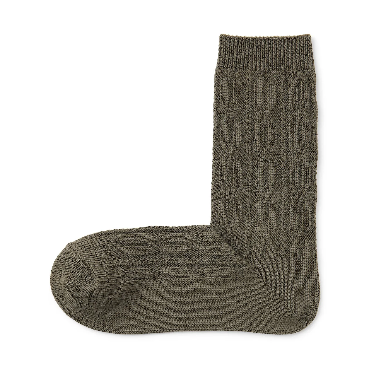 Right Angle Loose Top Cable Stitch Socks - Image 11