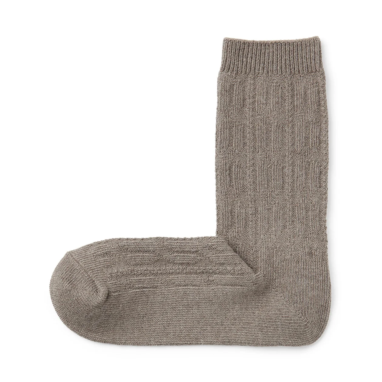 Right Angle Loose Top Cable Stitch Socks - Image 13