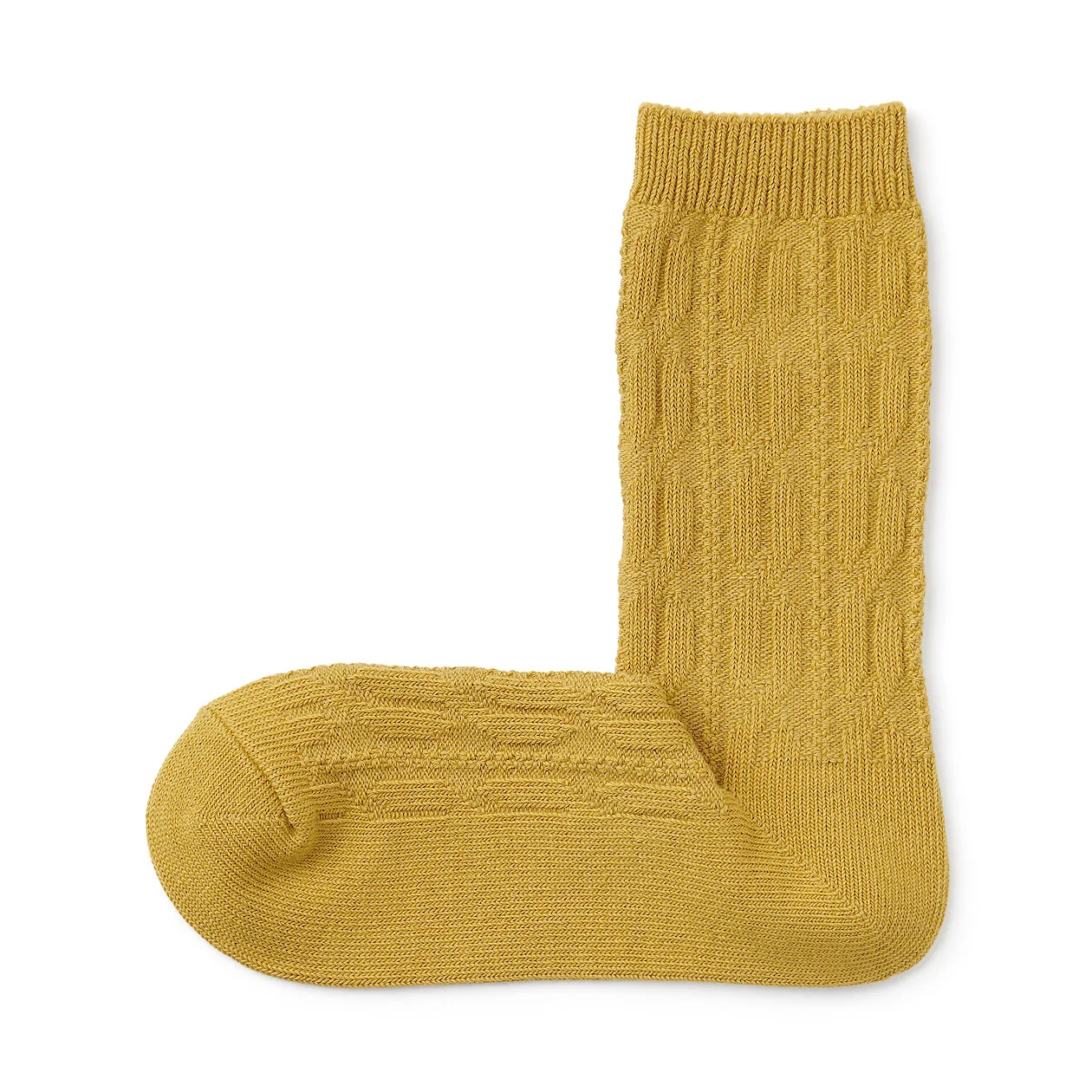 Right Angle Loose Top Cable Stitch Socks - Image 9