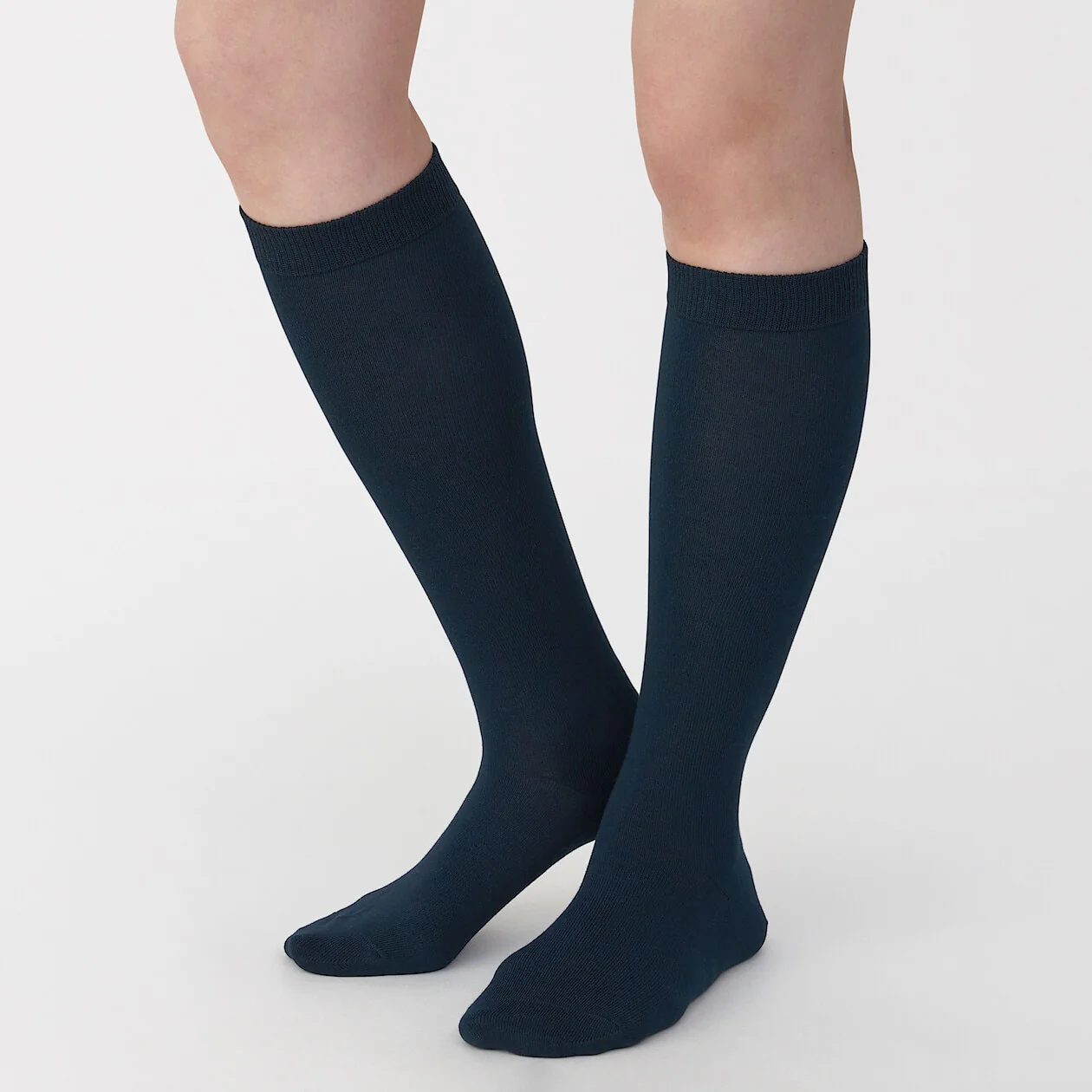 Right Angle Loose Top Knee-High Socks