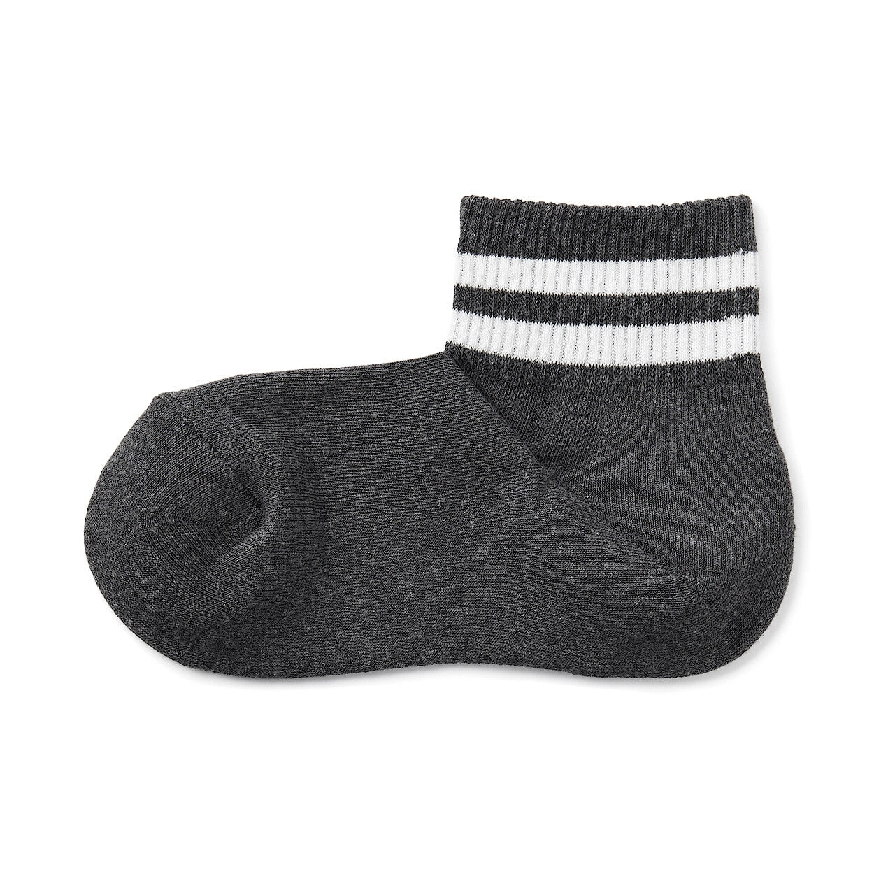 Right Angle Pile Stripe Short Socks - Image 5