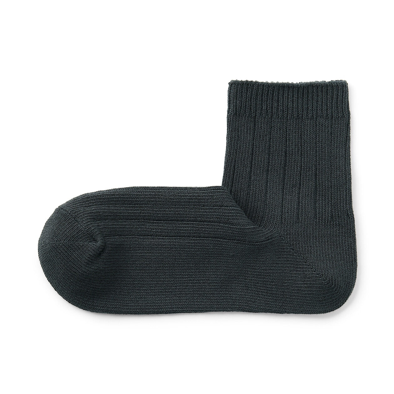 Right Angle Soft Top Ribbed Short Socks - Image 4