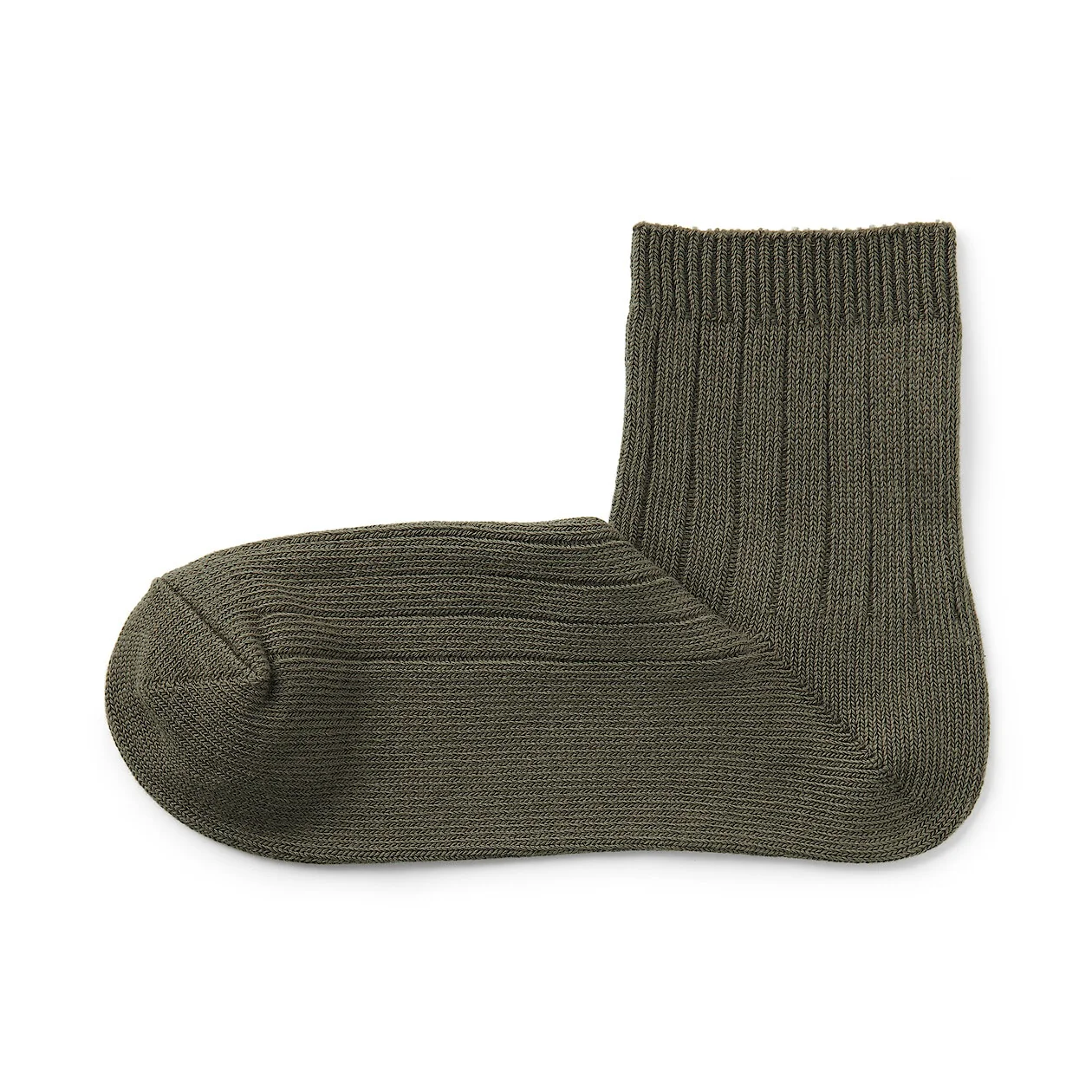 Right Angle Soft Top Ribbed Short Socks - Image 5