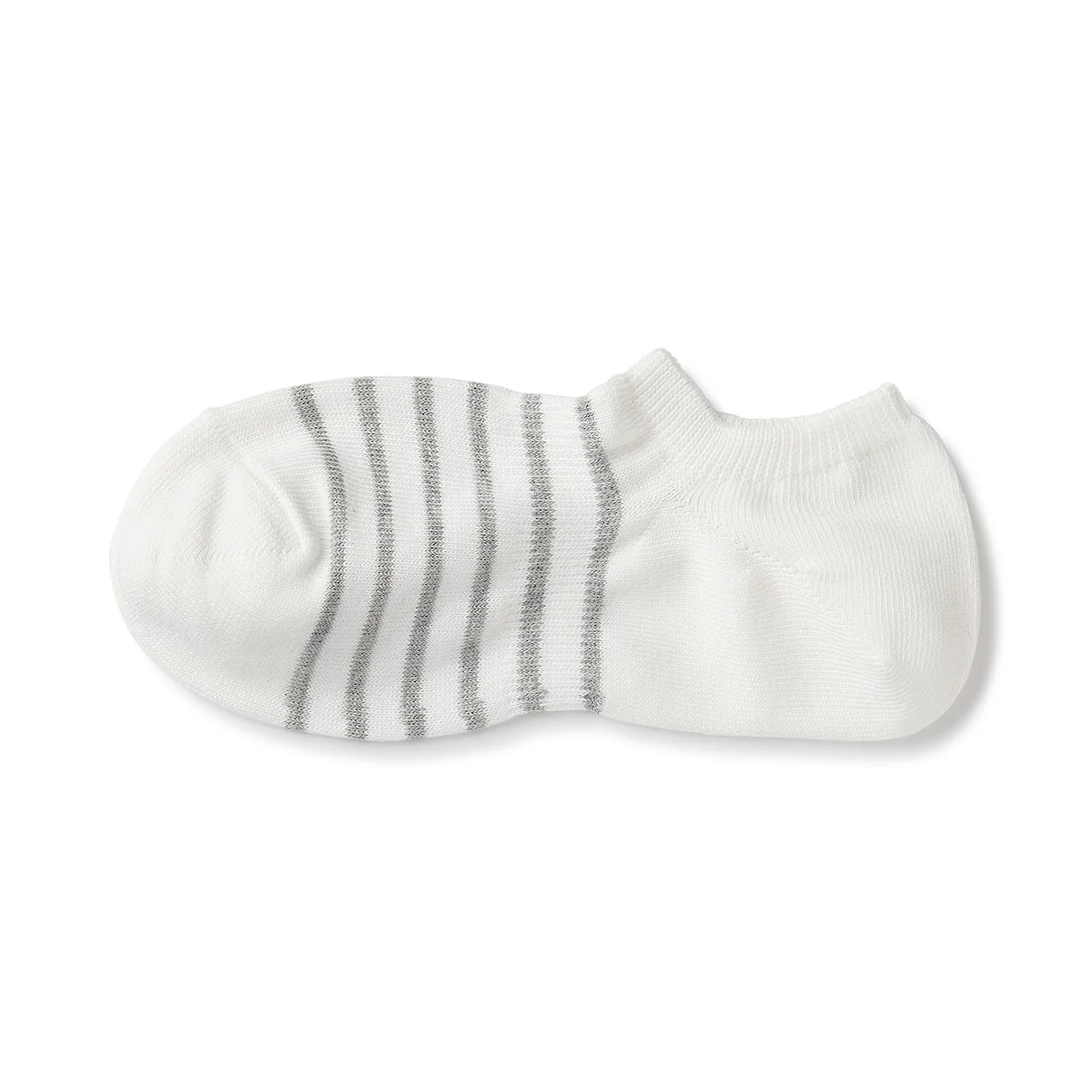 Right Angle Striped Sneaker Socks - Image 13