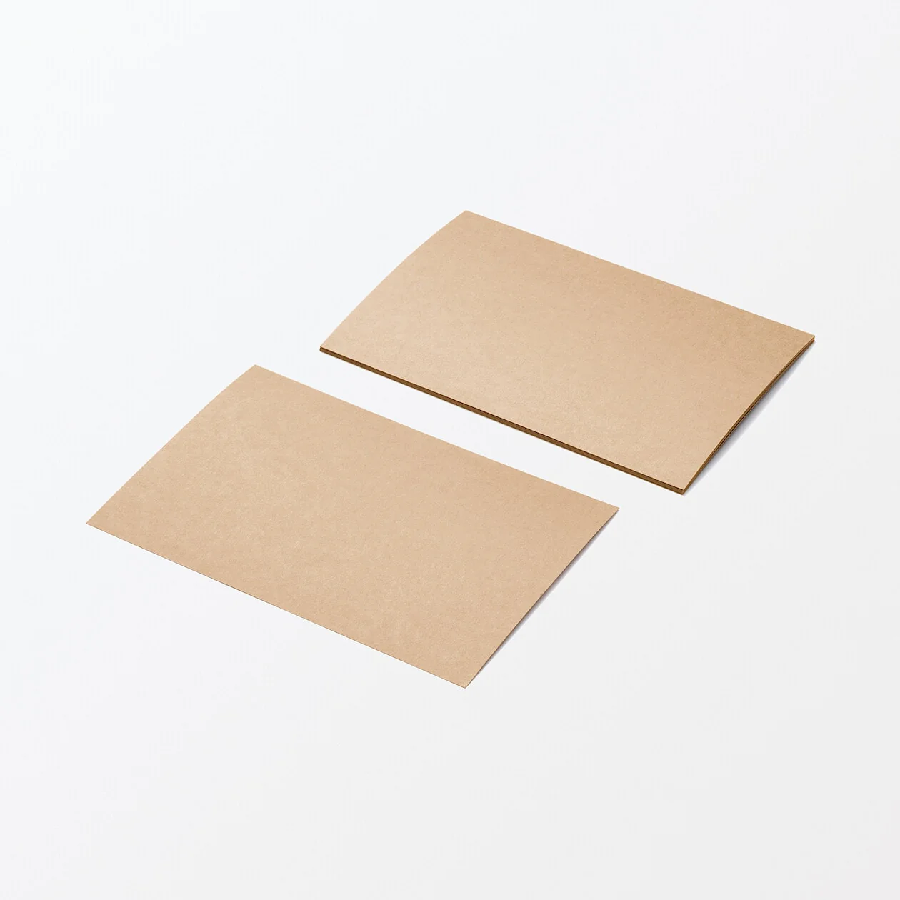 Small Message Card - Kraft (10 Sheets) - Image 2