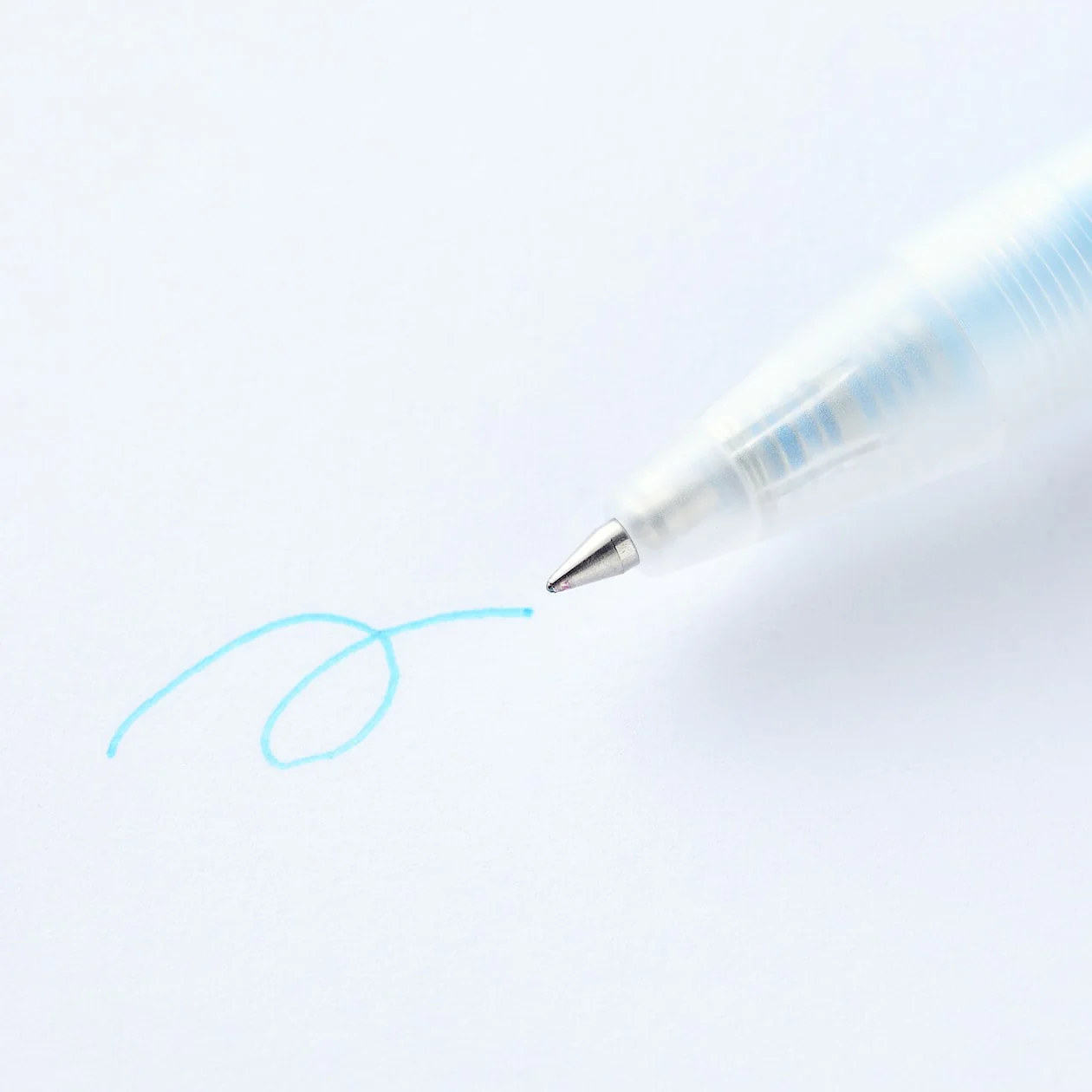 Smooth Gel Ink Ballpoint Pen - Knock Type 0.5mm - Image 11