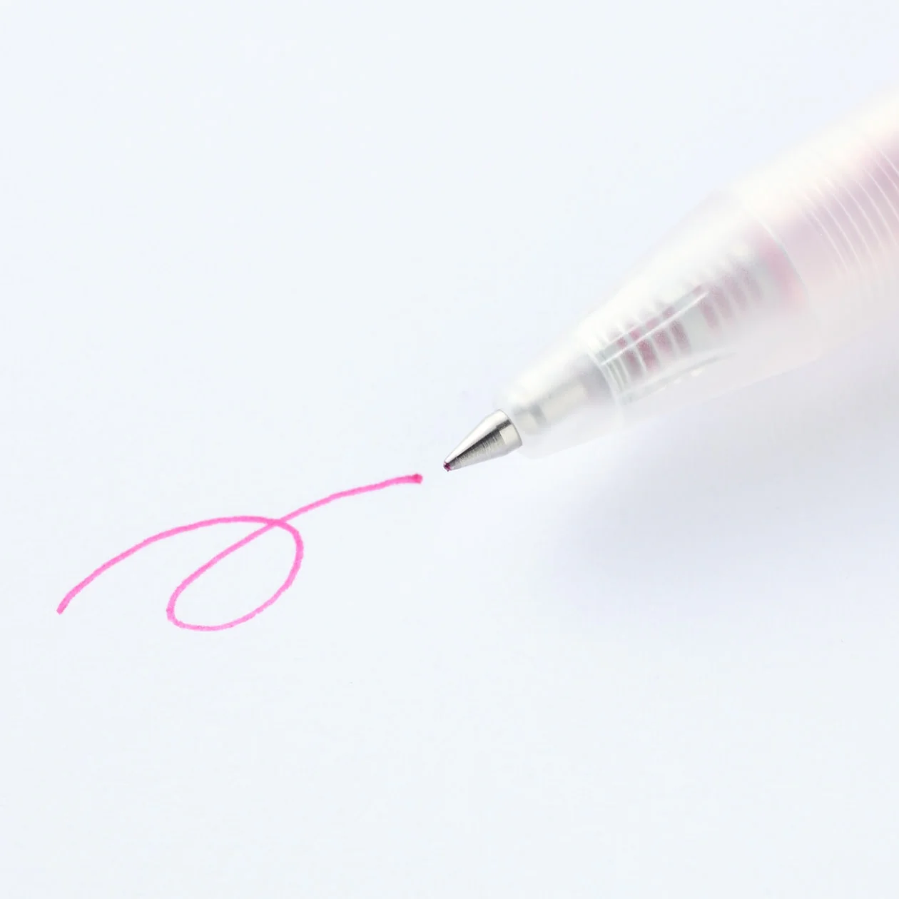 Smooth Gel Ink Ballpoint Pen - Knock Type 0.5mm - Image 23