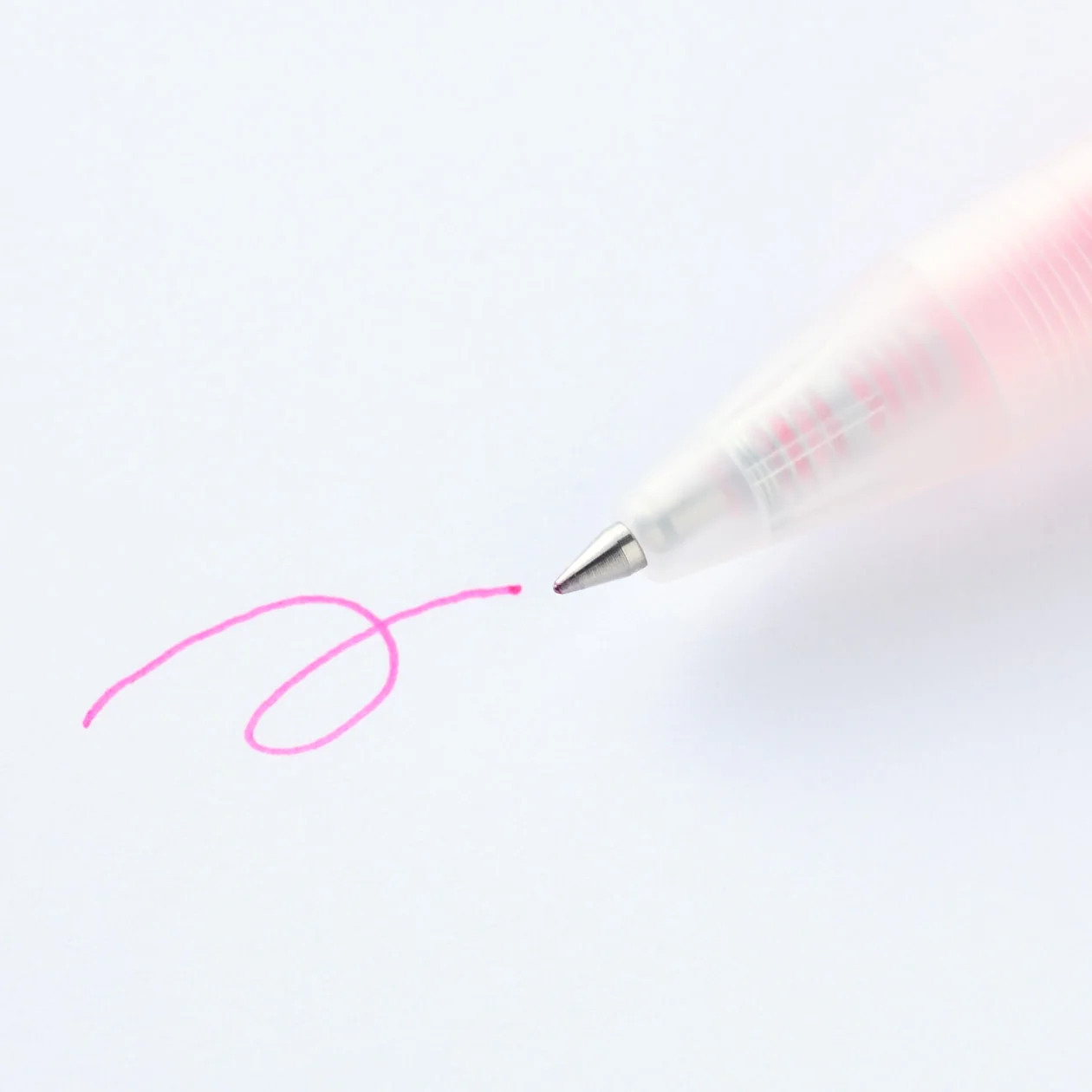Smooth Gel Ink Ballpoint Pen - Knock Type 0.5mm - Image 25
