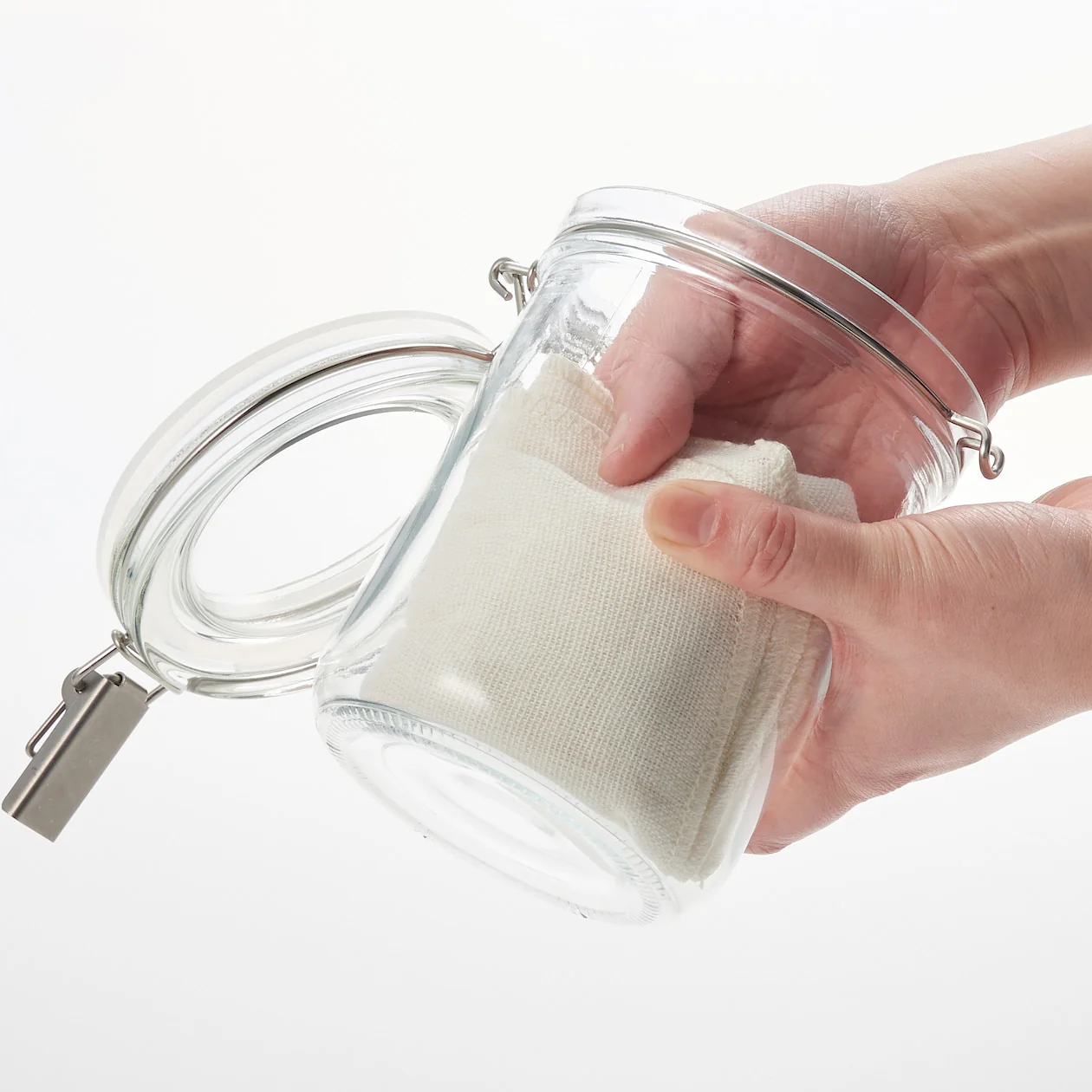 Soda Glass Storage Jar - 750ml - Image 7