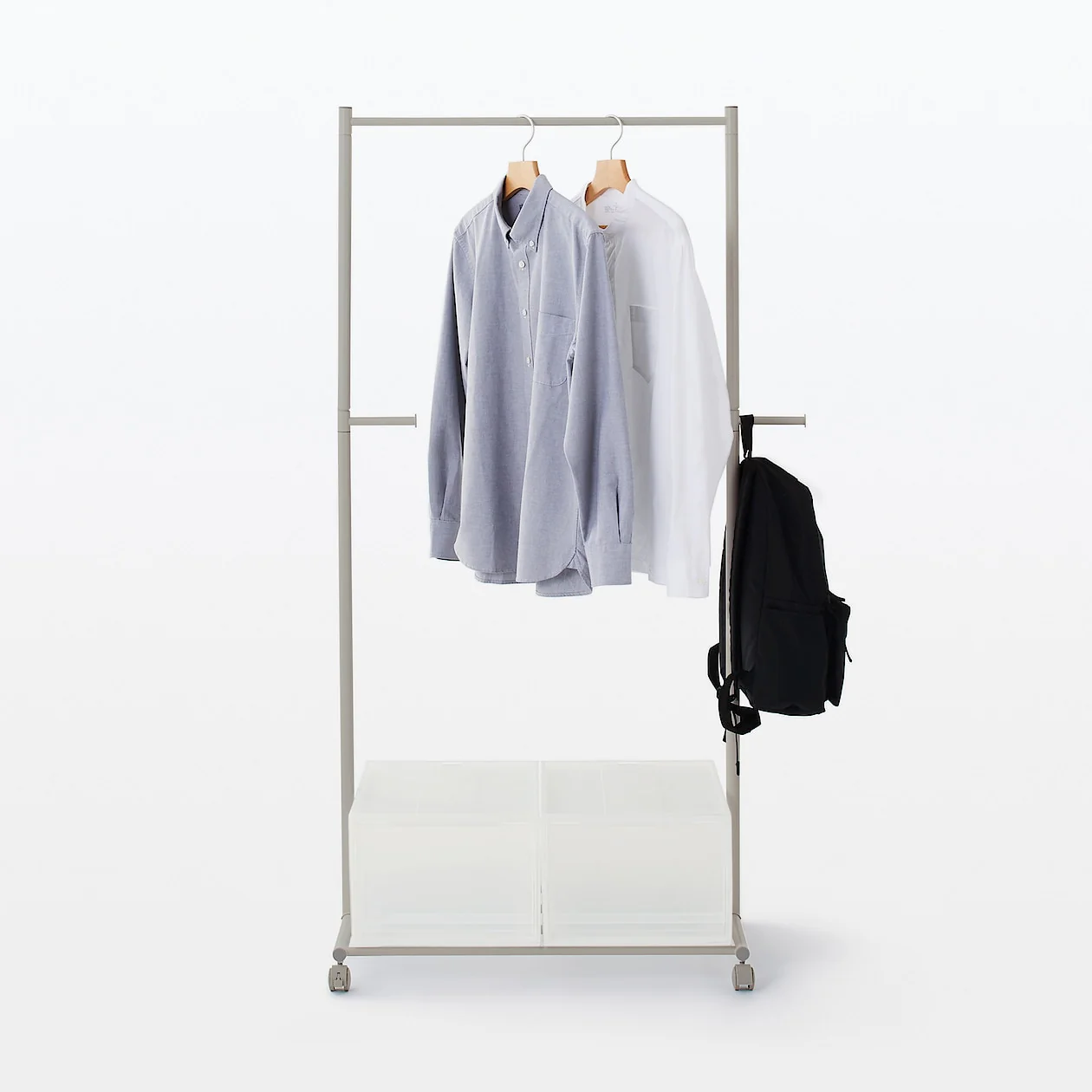 Steel Pipe Storage Clothes Rack