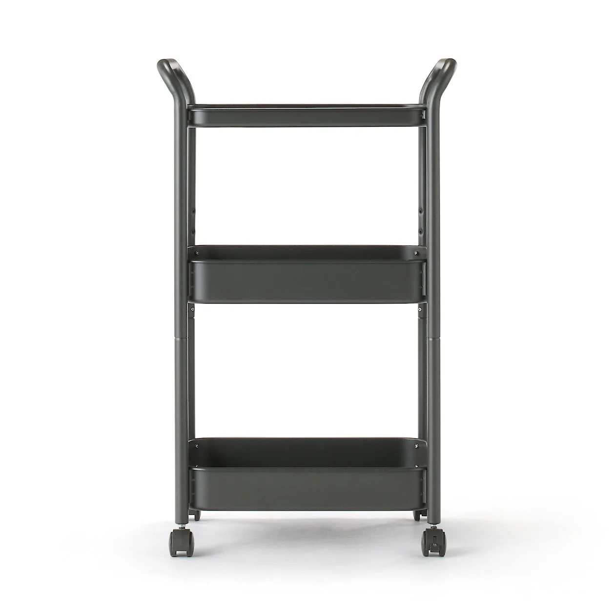 Steel Pipe Storage Trolley Rack (3-Tier) - Image 2