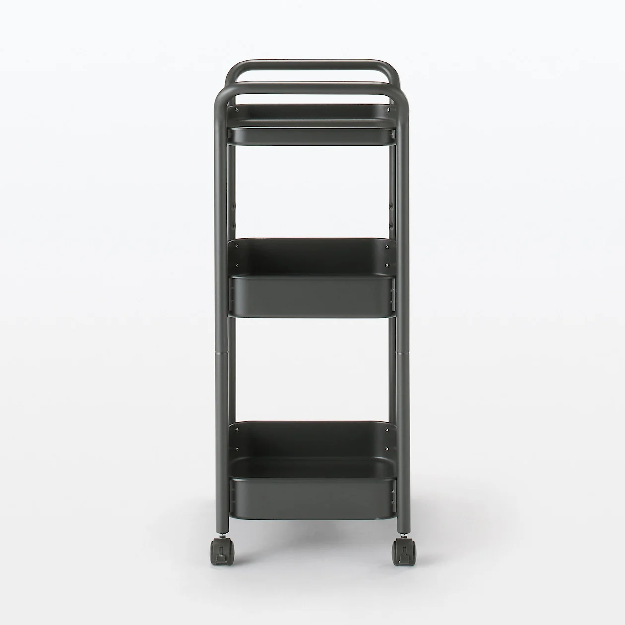 Steel Pipe Storage Trolley Rack (3-Tier) - Image 3