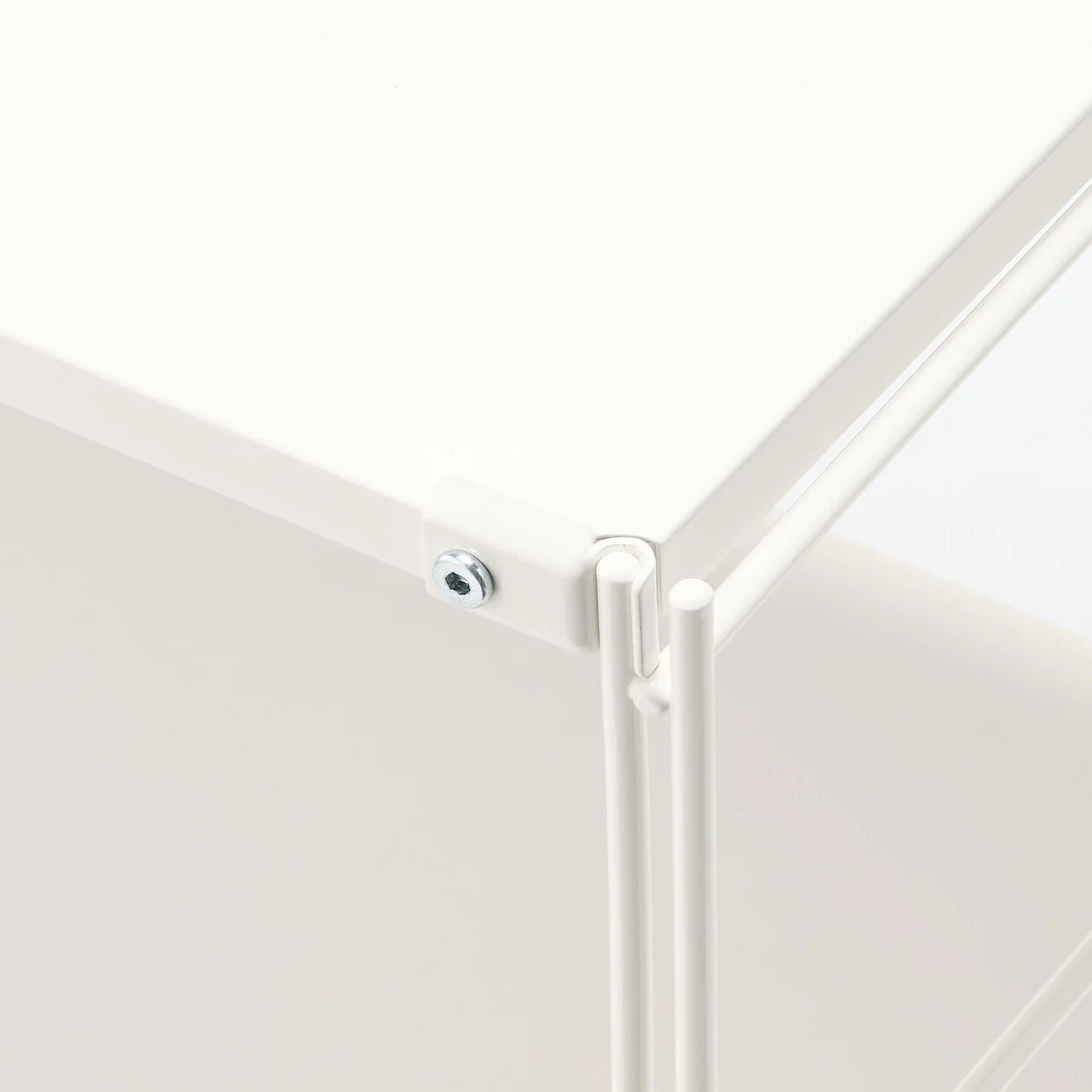Light Grey Steel Unit Shelf Set - Wide - Mini - Image 5