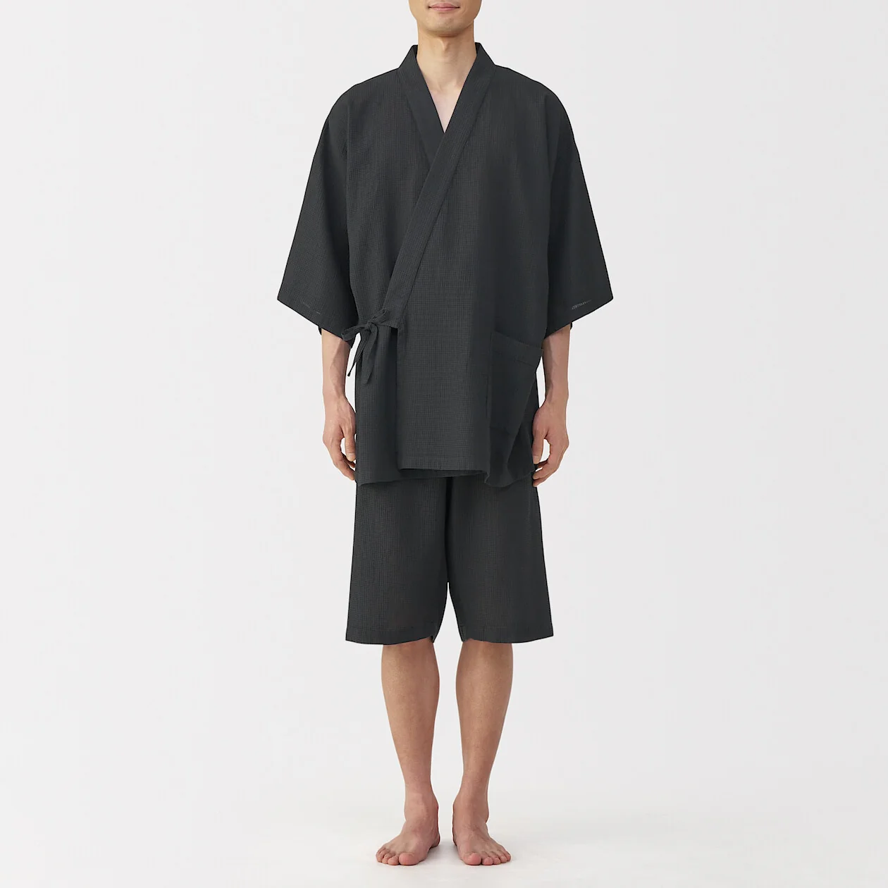 Waffle Jinbei Pyjama Set - Image 13