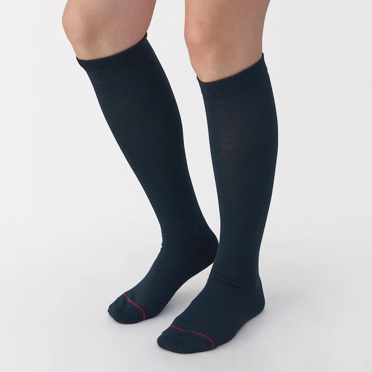 Right Angle Warm Wool Mix Knee-High Socks - Image 6