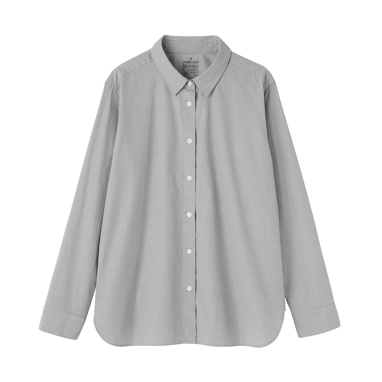 Washed Broadcloth 100% Cotton Long Sleeve Shirt - Image 19