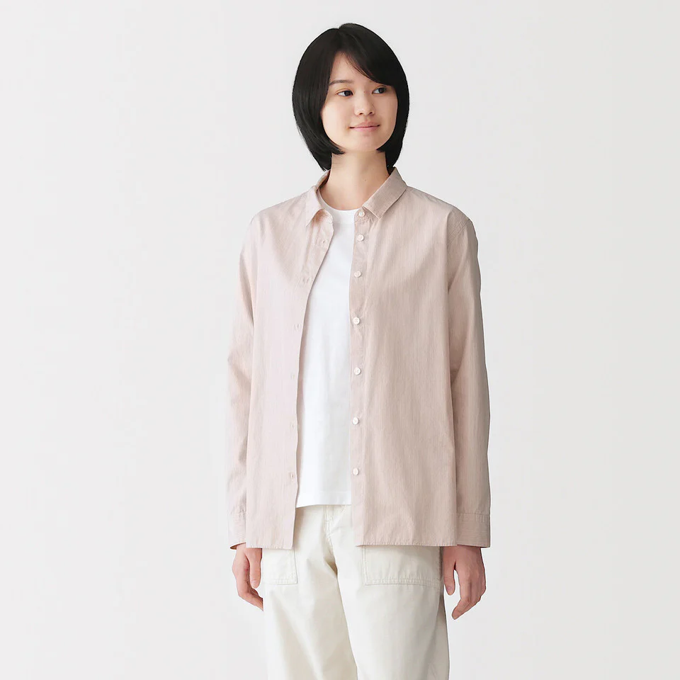 Washed Broadcloth Long Sleeve Shirt - Image 20