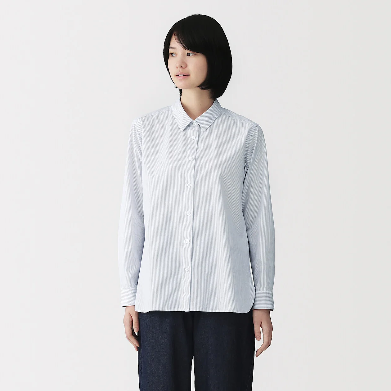 Washed Broadcloth Long Sleeve Shirt - Image 6